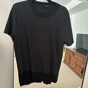 Athleta Women's Black Short Sleeve Tee